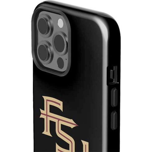 Florida State FSU Seminoles Black iPhone 13 Pro Max Impact Case