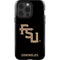 Florida State FSU Seminoles Black iPhone 15 Pro Impact Case