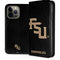Florida State FSU Seminoles Black iPhone 15 Pro Max Folio Case