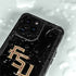 Florida State FSU Seminoles Black iPhone 15 Pro Waterproof Case