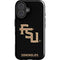 Florida State FSU Seminoles Black iPhone 16 Impact Case