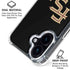 Florida State FSU Seminoles Black iPhone 16 Plus Clear Case