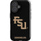 Florida State FSU Seminoles Black iPhone 16 Plus Impact Case