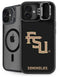 Florida State FSU Seminoles Black iPhone 16 Plus Kickstand Case