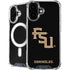 Florida State FSU Seminoles Black iPhone 16 Plus MagSafe Case
