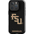Florida State FSU Seminoles Black iPhone 16 Pro Impact Case