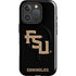 Florida State FSU Seminoles Black iPhone 16 Pro Magsafe Impact Case