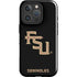 Florida State FSU Seminoles Black iPhone 16 Pro Max Impact Case