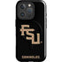 Florida State FSU Seminoles Black iPhone 16 Pro Max Magsafe Impact Case