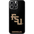 Florida State FSU Seminoles Black iPhone 16 Pro Max Skin