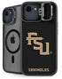 Florida State FSU Seminoles Black iPhone 16e Kickstand Case