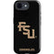 Florida State FSU Seminoles Black iPhone 16e Impact Case