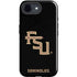 Florida State FSU Seminoles Black iPhone 16e Impact Case