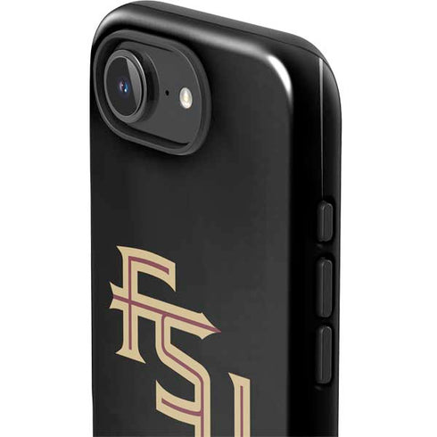 Florida State FSU Seminoles Black iPhone 16e Impact Case