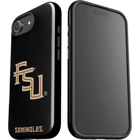 Florida State FSU Seminoles Black iPhone 16e Impact Case