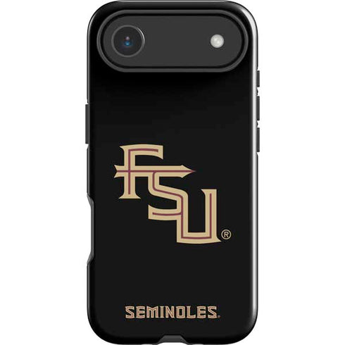 Florida State FSU Seminoles Black iPhone 17 Air Impact Case