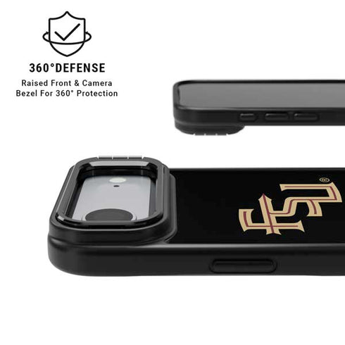Florida State FSU Seminoles Black iPhone 17 Air Kickstand Case