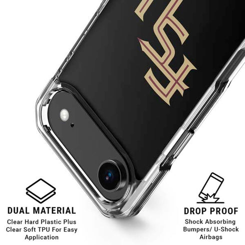 Florida State FSU Seminoles Black iPhone 17 Air MagSafe Case