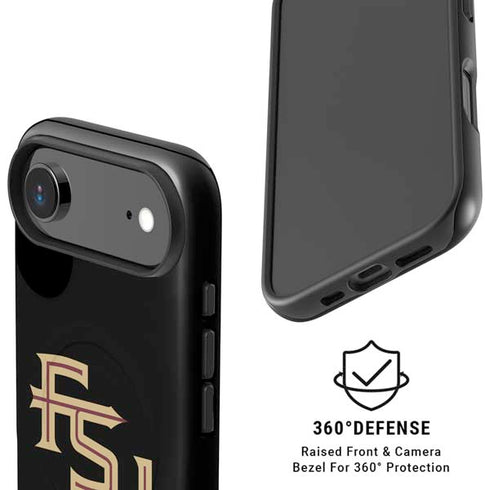 Florida State FSU Seminoles Black iPhone 17 Air Magsafe Impact Case