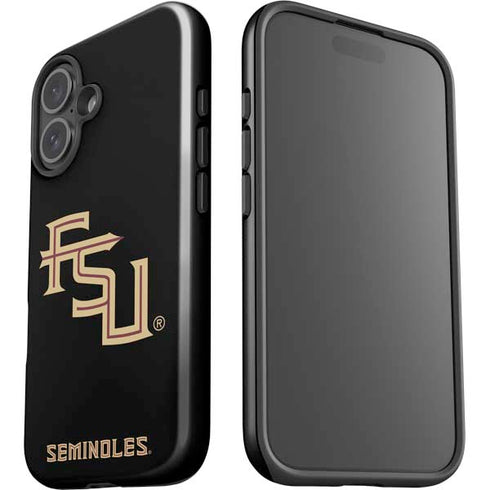 Florida State FSU Seminoles Black iPhone 17 Impact Case