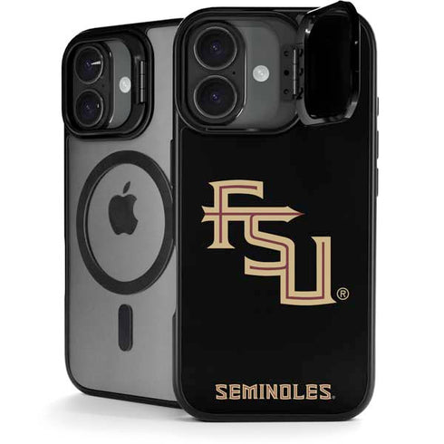 Florida State FSU Seminoles Black iPhone 17 Kickstand Case