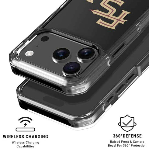 Florida State FSU Seminoles Black iPhone 17 Pro Max MagSafe Case