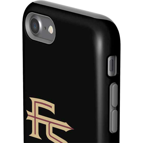 Florida State FSU Seminoles Black iPhone SE (2nd & 3rd Gen) Pro Case