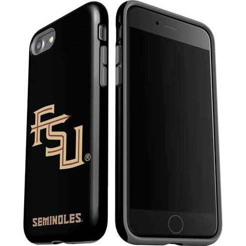 Florida State FSU Seminoles Black iPhone SE (2nd & 3rd Gen) Pro Case