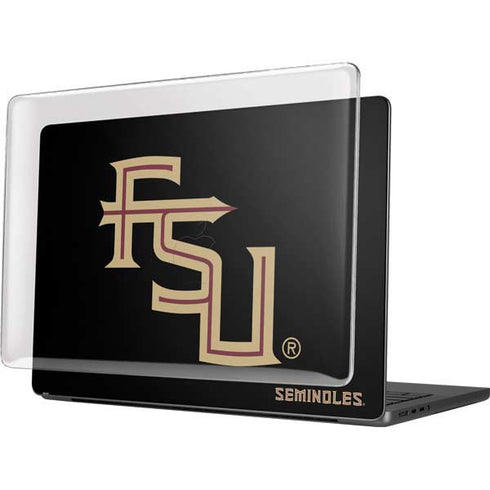 Florida State FSU Seminoles Black MacBook Pro 14in (2021-24) Case plus Skin