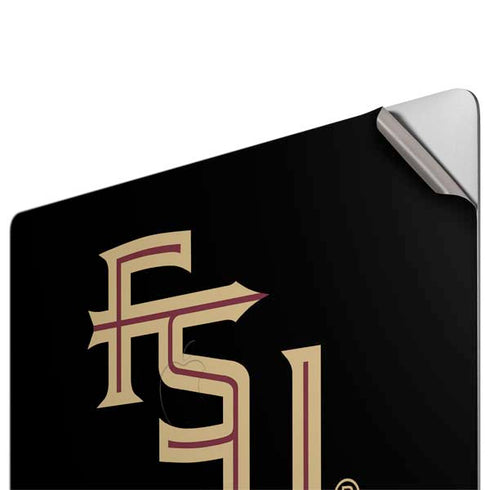 Florida State FSU Seminoles Black Apple MacBook Pro 16-inch Skin