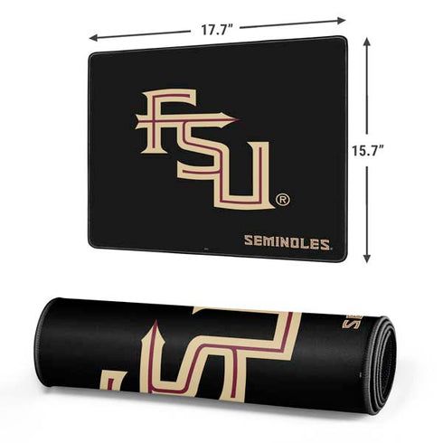Florida State FSU Seminoles Black Gaming Mouse Pad