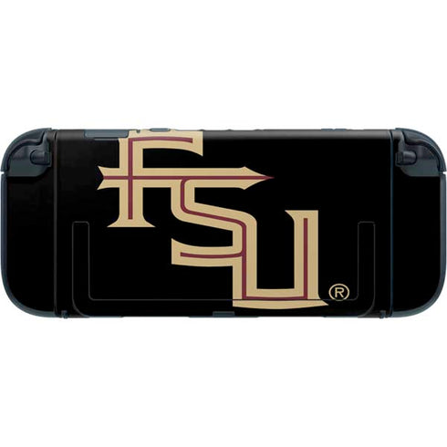 Florida State FSU Seminoles Black Nintendo Switch 2 (2025) with Joy-Con Skin