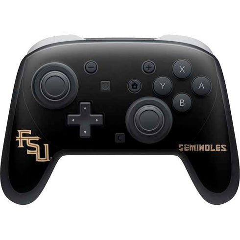 Florida State FSU Seminoles Black Nintendo Switch 2 (2025) Pro Controller Skin