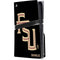 Florida State FSU Seminoles Black PS5 Pro Disk Console Skin