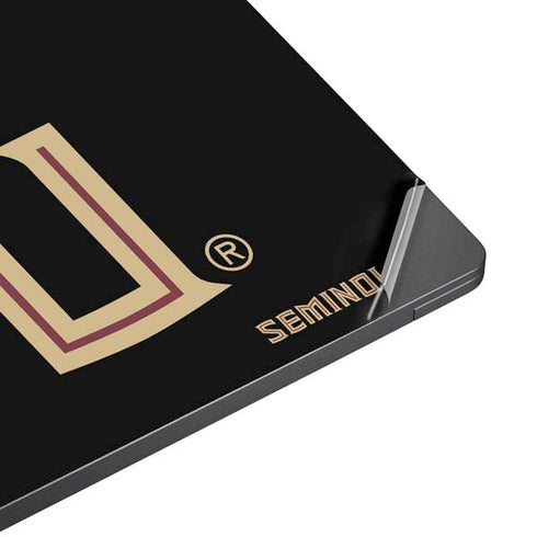 Florida State FSU Seminoles Black Surface Laptop 7 15in Skin