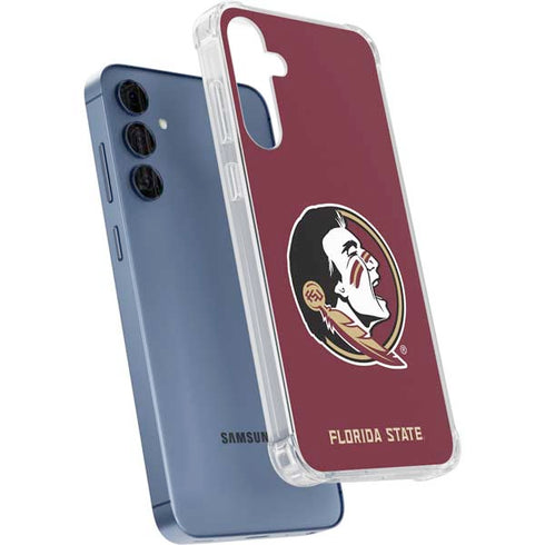 Florida State FSU Seminoles Galaxy A55 5G Clear Case