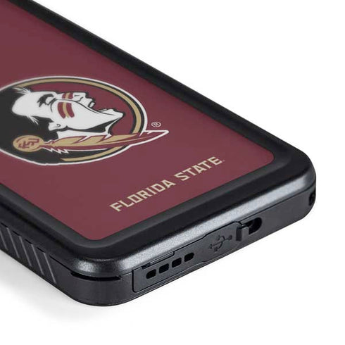 Florida State FSU Seminoles Galaxy S24 Plus Waterproof Case