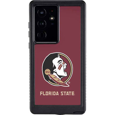 Florida State FSU Seminoles Galaxy S24 Ultra Waterproof Case