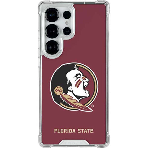 Florida State FSU Seminoles Galaxy S25 Ultra Clear Case