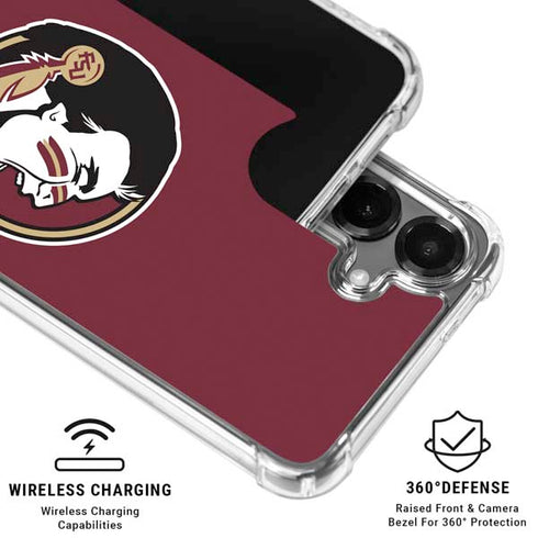 Florida State FSU Seminoles Galaxy S26 Clear Case