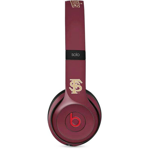 FSU Seminoles Initials Beats Solo 3 Wireless Skin