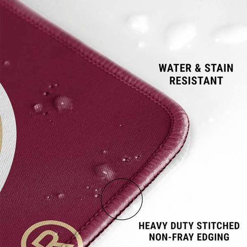 Florida State FSU Seminoles Initials Gaming Mouse Pad