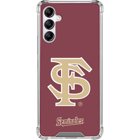 Florida State FSU Seminoles Initials Gabb Phone 4 Clear Case