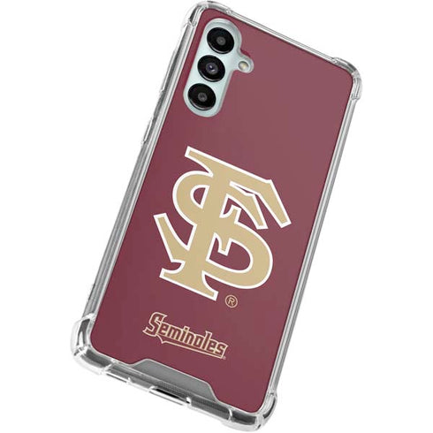Florida State FSU Seminoles Initials Galaxy A16 5G Clear Case