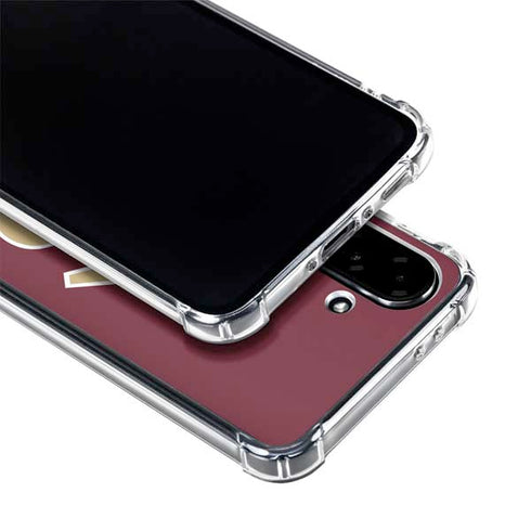 Florida State FSU Seminoles Initials Galaxy A36 5G Clear Case