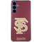 Florida State FSU Seminoles Initials Galaxy A55 5G Clear Case
