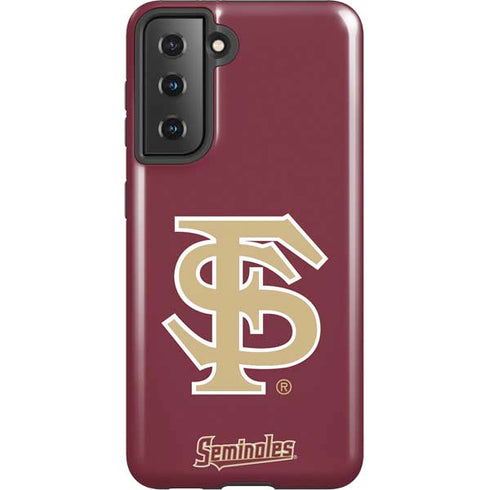 Florida State FSU Seminoles Initials Galaxy S21 5G Pro Case
