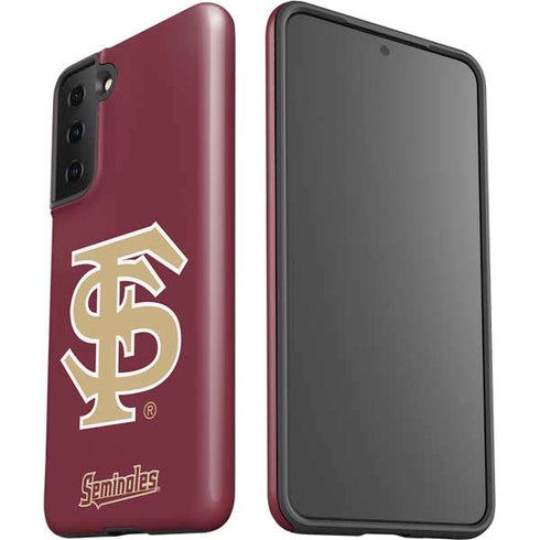 Florida State FSU Seminoles Initials Galaxy S21 FE Pro Case