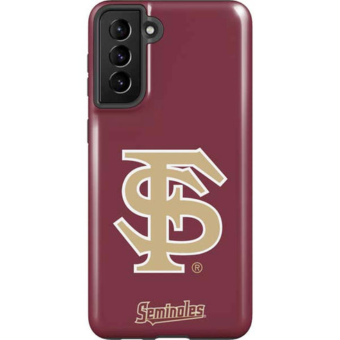 Florida State FSU Seminoles Initials Galaxy S21 Plus 5G Pro Case