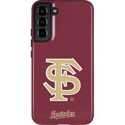 Florida State FSU Seminoles Initials Galaxy S22 Plus Pro Case